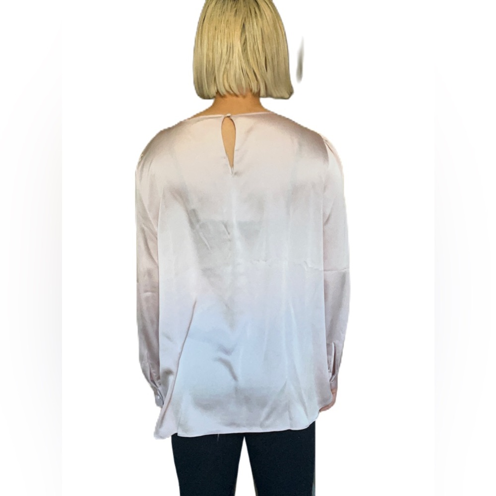 Vince Camuto Blush Pink Button Up Blouse size XL - Picture 2 of 7